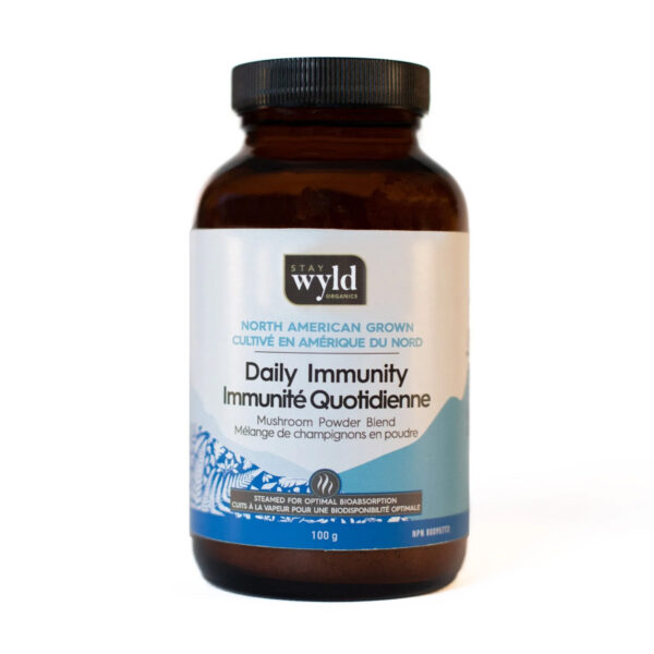 Stay Wyld Organics – Dagelijkse immuniteit 5-Blend poeder (100g)